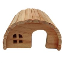 Дерев'яний будинок Croci для гризунів, з вікном, 19×11×13 см