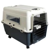Переноска Croci Vagabond 5 для авіаперевезень собак, з 2-ма поїлками, пластик, 81×56×59 см