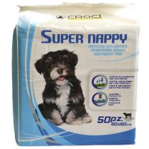 Пелюшки Croci Super Nappy для собак, 60×60 см, 50 шт