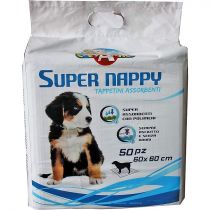 Пелюшки Croci Super Nappy для собак, 90×60 см, 50 шт
