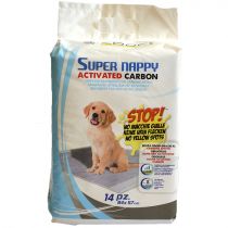Пелюшки Croci Super Nappy для собак, з активованим вугіллям, 84×57 см, 30 шт