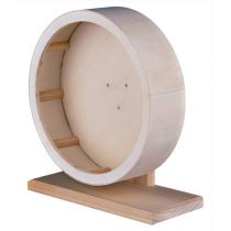 Дерев'яне колесо Croci для гризунів, 22×20×9.3 см