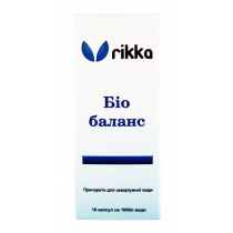Капсули Rikka Біо баланс, бактерії для акваріумів, 10 капсул (WT-311)