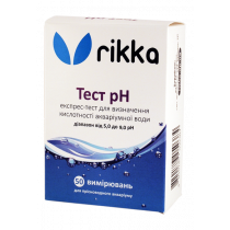 Тест Rikka рН 5.0-9.0 для визначення кислотності води (T-111)