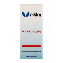 Засіб Rikka Ультрацід проти захворювань декоративних риб в прісноводних акваріумах, 30 мл (D-181)