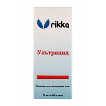 Средство Rikka Ультрацид против заболеваний декоративных рыб в пресноводных аквариумах, 30 мл (D-181)