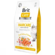 Сухий корм Brit Care Cat GF Haircare Healthy & Shiny Coat, для кішок, 7 кг