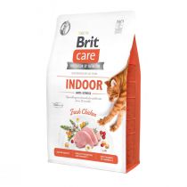 Сухий корм Brit Care Cat GF Indoor Anti-stress, для кішок, 2 кг