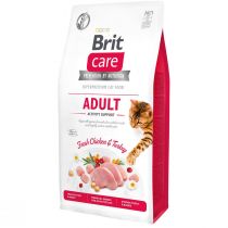 Сухий корм Brit Care Cat GF Adult Activity Support, для активних кішок, з куркою та індичкою, 7 кг