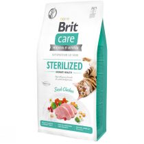 Сухий корм Brit Care Cat GF Sterilized Urinary Health, для дорослих котів, 7 кг