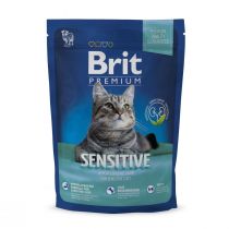 Сухий корм Brit Premium Cat Sensitive, для кішок з чутливим травленням, 1.5 кг