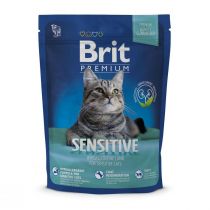 Сухий корм Brit Premium Cat Sensitive, для кішок з чутливим травленням, 0.3 кг