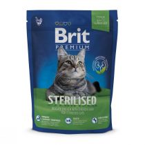 Сухий корм Brit Brit Premium Cat Sterilized, для стерилізованих котів, з куркою, 0.3 кг