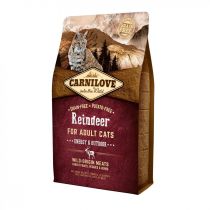 Сухий корм Carnilove Cat Energy & Outdoor, для кішок, північний олень, 2 кг