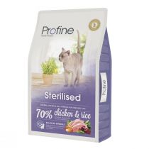 Сухий корм Profine Cat Sterilised, для стерилізованих кішок, з куркою і рисом, 10 кг