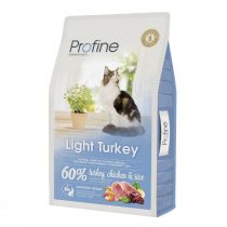 Сухий корм Profine Cat Light, для кішок, з індичкою, 10 кг