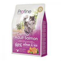 Сухий корм Profine Cat Derma, для кішок, з лолосем і рисом, 2 кг