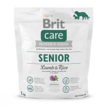 Сухий корм Brit Care Senior Lamb&Rice, для літніх собак, 1 кг