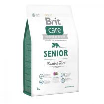 Сухий корм Brit Care Senior Lamb&Rice, для літніх собак, 3 кг