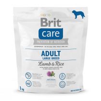 Сухий корм Brit Care Adult Large Breed Lamb&Rice для дорослих собак великих і гігантських порід, ягнят та рис, 1 кг