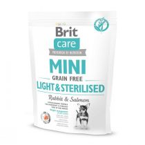 Сухий корм Brit Care GF Mini Light&Sterilised, для собак малих порід, 0.4 кг