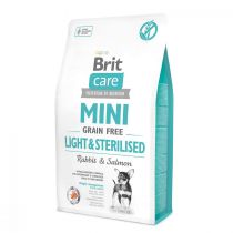 Сухий корм Brit Care GF Mini Light&Sterilised, для собак малих порід, 2 кг