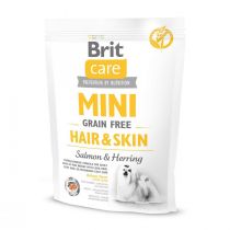 Сухий корм Brit Care GF Mini Hair&Skin, для собак малих порід, 0.4 кг