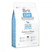 Сухий корм Brit Care GF Junior Large Breed Salmon&Potato, для цуценят гігантських порід, 3 кг