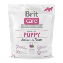 Сухий корм Brit Care GF Puppy Salmon&Potato, для цуценят, 1 кг