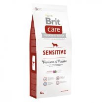 Сухий корм Brit Care Sensitive Venison&Potato, для собак, 12 кг