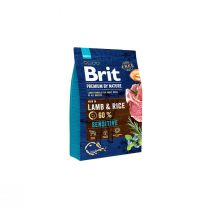 Сухий корм Brit Premium Dog Sensitive Lamb для собак з чутливим травленням, 3 кг
