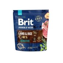 Сухий корм Brit Premium Dog Sensitive Lamb для собак з чутливим травленням, 1 кг
