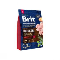 Сухий корм Brit Premium Dog Adult L, для дорослих собак великих порід, 3 кг