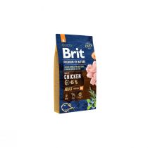 Сухий корм Brit Premium Dog Adult M, для дорослих собак середніх порід, 8 кг