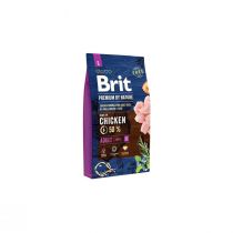 Сухий корм Brit Premium Dog Adult S, для дорослих собак малих порід, 8 кг