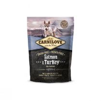 Сухий корм Carnilove Puppy Salmon&Turkey, для цуценят, з лососем та індичкою, 1.5 кг