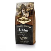 Сухий корм Carnilove Adult Reindeer, для собак, з м'ясом північного оленя, 12 кг