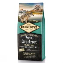 Сухий корм Carnilove Fresh Carp&Trout for Adult dogs, для собак, з коропом та фореллю, 12 кг