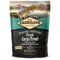 Сухий корм Carnilove Fresh Carp&Trout for Adult dogs, для собак, з коропом та фореллю, 1.5 кг