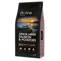 Сухий корм Profine Junior Large Breed Salmon, для цуценят великих порід, з лососем, 15 кг