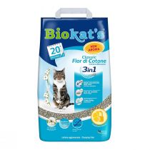 Наповнювач Biokats FIOR di COTTON, для котячого туалету, 10 л