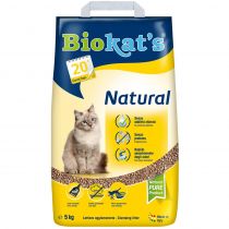 Наповнювач Biokats NATURAL, для котячого туалету, 5 кг