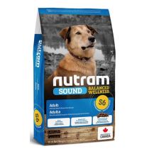 Сухий корм S6 Nutram Sound Balanced Wellness Adult для дорослих собак, з куркою і коричневим рисом, 11.4 кг