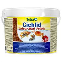 Корм Tetra Cichlid Colour Mini для цихлид, 10 л