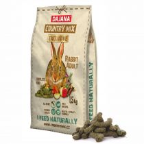 Корм Dajana Pet Country Mix Exclusive Adult для декоративних кроликів, 1.5 кг