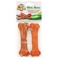 Кость Croci King Bone Bacon для собак, 15 см, 95 г, 2 шт