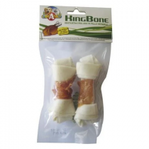 Кость Croci King Bone Chicken для собак, вузлова, з куркою, 11 см, 30 г, 2 шт/уп, ціна за упаковку