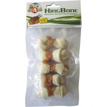 Кость Croci King Bone Chicken для собак, вузлова, з куркою, 6 см, 10 г, 5 шт/уп, ціна за упаковку