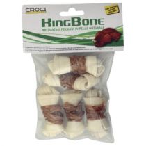 Кость Croci King Bone Duck для собак, вузлова, з качкою, 5 см, 10 г, 5 шт/уп, ціна за упаковку