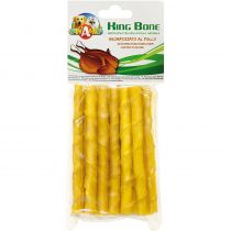 Ласощі жилаве Croci King Bone для собак, кручений стик, 10 см, 10 г, 20 шт/уп